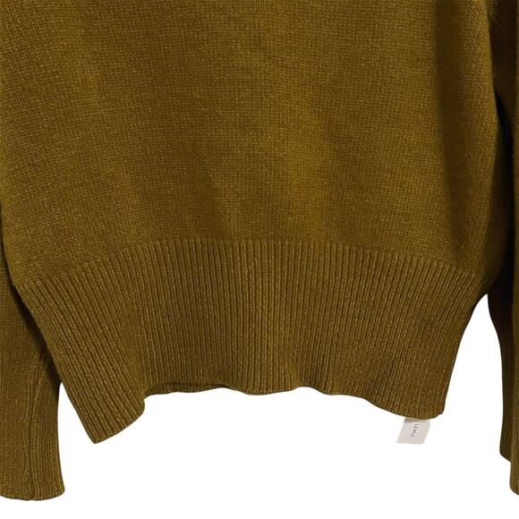 Lemui Korea Soft Wool Turtleneck Sweater Size M Brown Fall NWT - Picture 4 of 9